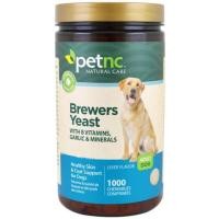 ราคา (กระปุก 1000 เม็ด)Petnc Natural Brewers Yeast Plus บำรุงขนสุนัข-แมว บำรุงผิว แก้ขนร่วง รสตับ (2777595669)