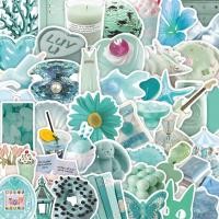 ราคา Mint Green Ins สไตล์ Girlish Graffiti สติกเกอร์ 5X50 ชิ้นสติกเกอร์กันน้ํา DIY โน้ตบุ๊คกระเป๋าเดินทาง Decor Decals (54660427221)