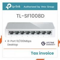 ราคา TP-LINK TL-SF1008D SWITCH HUB (สวิตซ์ฮับ) 8-Port 10/100Mbps Desktop รับประกันตลอดอายุการใช้งาน By Vnix Group (20188726321)