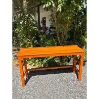 ราคา เวียงสักงาม แพร่ โต๊ะบาร์ยาว สีสัก ขนาด 40*140สูง75cm. โต๊ะยาว โต๊ะอเนกประสงค์ บาร์ยาวงานไม้สักแท้ (23177475304)