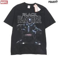 ราคา ปกติ Power 7 Shop เสื้อยืดการ์ตูน มาร์เวล Black Panther ลิขสิทธ์แท้ MARVEL COMICS T-SHIRTS (MVX-160)S-5XL (27964266030)
