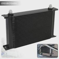 ราคา 25 ROW ENGINE OIL COOLER - 3/4"UNF16 AN-8 - ALUMINIUM OIL COOLER Black/Silver (55156876022)