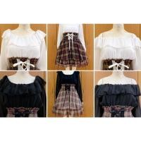 ราคา (AVAILABLE IN 2 สี) เดรส 2 มือแบรนด์ญี่ปุ่นผ้าชีฟองลายทางขาวดําลูกไม้โบว์ (26473071761)