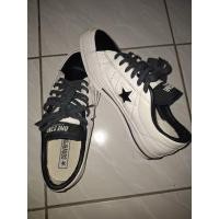 ราคา รองเท้าหนังใส่ลำลอง Converse ONE STAR แบรนด์แท้(มือสอง ของส่วนตัวแม่ค้าเองจร้า) (28581371515)