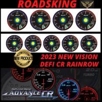 ราคา DEFI DF CR RAINBOW METER TURBO BOOST WATER TEMP น้ํามันอุณหภูมิความดัน Tachometer โวลต์ RPM (52004523851)