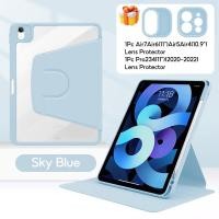 ราคา Unclez ฝาครอบ iPad หมุนได้ 360 องศา กันกระแทก | สําหรับ iPad 7th 8th 9th 10th 11th Gen | IPad Air 11" Gen 4/5/6/7, Air 13" M2 | IPad Pro 11" & 12.9" Mini 7 6| ที่เสียบดินสอ (46710190989)
