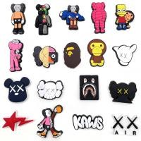ราคา Jibbitz KAWS Charms Pin Crocs สไตล์ตะวันตกสําหรับผู้ชายและผู้หญิงอุปกรณ์ตกแต่งรองเท้า (26287923058)