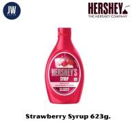 ราคา **นำเข้าจากอินเดีย Hershey's Strawberry Syrup เฮอร์ชีส์ สตรอเบอร์รี่ไซรัป 623 กรัม(g.)BBE: 03/2025 (19893761056)