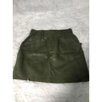 ราคา กระโปรงสั้นยี่ห้อ ZARA ของแท้100% มือ1 สีเขียวขี้ม้า (21007082562)