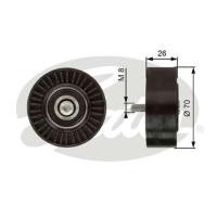 ราคา ลูกรอกสายพานหน้าเครื่อง 70MM BMW SERIES 1 E87 SERIES 3 E90 E91 E92 เครื่อง M47 N47 M57 N57 (18619628674)