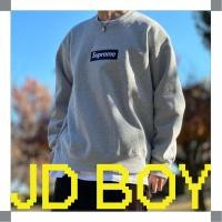 ราคา สินค้าพร้อมส่ง JDBOY - SUPREME BOX LOGO SWEATER FW22 ของแท้ (22122021672)