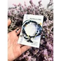 ราคา กำไลข้อมือเชือกเทียนถัก handmade (gift) (29800669731)