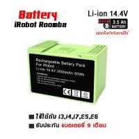 ราคา แบตเครื่องดูดฝุ่นทดแทน iRobot roomba 14.4V 3500 mAh i3,i4,i7+,E5,E6 replacement (LG Chem ) (25671140208)