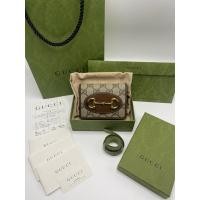 ราคา Used Gucci Horsebit wallet กระเป๋าตัง สีน้ำตาล ปี 22 สภาพ ขอบมุมทีร่องรอย ภายในสะอาด ลายชัดสวย (28574715434)