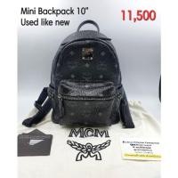 ราคา MCM backpack Mini 10" used Like New ของแท้ (16361978561)