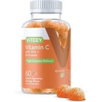 ราคา Viteey Vitamin C Gummies for Adults & Teens with Zinc & Echinacea - Immune Support Gummies - Vegan, Gelatin Free, Gluten Free, GMO Free - Tasty Vitamin C Chewable Orange Flavored Gummy (49908411607)