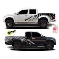 ราคา sticker isuzu d-max hi-lander สติ๊กเกอร์รถกระบะ isuzu d-max สติ๊กเกอร์ลายสาดโคลน d-max (21956821016)