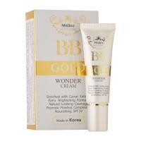 ราคา *ของแท้/ พร้อมส่ง*Mistine BB Gold Wonder Cream มิสทีน บีบี โกลด์ วันเดอร์ ครีม SPF30 บีบีครีม 15กรัม (574120337)