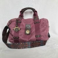 ราคา UNGU [PRELOVED] Speedy Handle bag Original Kipling Handbag Mix หนังแท้ สีม่วง (42564622728)