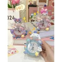ราคา alarm clock นาฬิกาปลุก นาฬิกาปลุก ซานริโอ เด็กสาวน่ารักการ์ตูนนักเรียนหอพักนาฬิกาปลุก คุโรมิ ทํานอง อบเชยสุนัขนาฬิกา (48509779324)