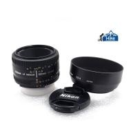 ราคา สินค้ามือสอง Nikon AF 50mm f1.8 D มีฮู้ด ใหม่ 95% (40430291533)