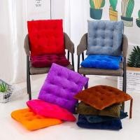 ราคา สินค้าใหม่!! เบาะเสริมรองนั่งเก้าอี้ทำงาน เบาะรองนั่งกำมะหยี่ (สีพื้น) ขนาด 40x40 cm. มีให้เลือก 8 สี พร้อมส่ง!!! (21784700621)
