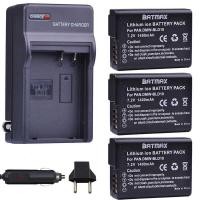 ราคา Batmax f 3 ชิ้น DMW-BLD10 BLD10 BLD10PP แบตเตอรี่ + ชาร์จไฟในรถยนต์ส (27308576675)
