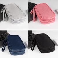 ราคา กระเป๋าเก็บสาย USB หูฟัง กระเป๋าอเนกประสงค์สองชั้นสำหรับพกพา (29240025571)