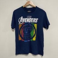 ราคา เสื้อมือสอง Marvel - Avengers endgame ลายถุงมือ infinity gauntlet ป้ายปั้มคอ (19865924655)
