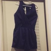 ราคา จั้มสูทขาสั้น สีกรม ผ้าซาติน (1231931150)