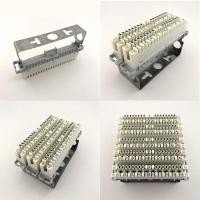 ราคา HIk โทรศัพท์โมดูลวงเล็บกลับ Mount กรอบ 1 2 3 5 แถวสําหรับ Krone LSA โมดูล (56959552036)