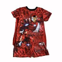 ราคา ชุดเด็กซุปเปอร์ฮีโร่ marvel Iron man ไอรอนแมน ผ้ามันเนื้อผ้าดี มีไฟกระพริบ+ผ้าคุมไหล่ ลิขสิทธิ์แท้ (6018757900)