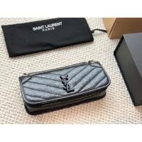 ราคา YSL Messenger Bag Noble Retro Underarm Bag High-End Light Luxury Niki ทุกวัน All-Match Tote Dating Shopping กระเป๋าถือของขวัญให้ Classy One-Shoulder Mini (51309786907)