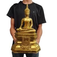 ราคา หลวงพ่อพระสุก วันโพ จังหวัด หนองคาย สีทองโบราณ ขนาด 5 นิ้ว สูง 9 นิ้ว (25006564261)
