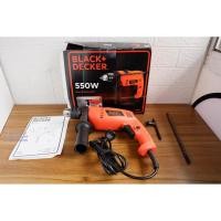 ราคา สว่านกระแทก 13มม. 550W Black&Decker มือ 2 ซื้อมาแทบไม่ใด้ใช้ (9215165129)