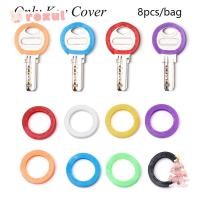 ราคา Roxul 8 ชิ้น/เซ็ต Key Cap Covers กระเป๋าแฟชั่น Organizer ซิลิโคน Key (29804214497)