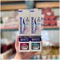 ราคา Sensodyne Clinical White Toothpaste 100g. เซ็นโซดายน์ ยาสีฟัน คลินิคอลไวท์ 100 กรัม. (48205184973)