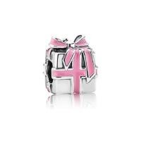 ราคา New Pandora Pink gift box charm (860126058)