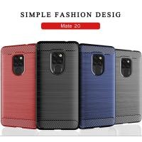 ราคา ซิลิโคนอ่อนนุ่มเคสกันกระแทก Huawei Mate 20 Pro Lite Mate 10 Pro Lite Mate10 Mate 20X คาร์บอนไฟเบอร์เคสโทรศัพท์ (13521958007)