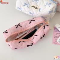 ราคา กระเป๋าใส่ปากกา WATTLEUG, กระเป๋าเครื่องเขียน Bowknot มัลติฟังก์ชั่น, นักเรียนดินสอความจุขนาดใหญ่ (41979883804)