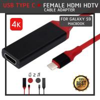 ราคา Type C to HDMI 4K*2K HDTV Adapter Cable For Macbook Pro and Samsung Galaxy S8 (6361268804)