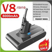 ราคา Dyson แบตเตอรี่ทดแทน V6 V7 V8 V10 V11 ขนาด 8Ah สำหรับ DC58 DC59 DC61 DC62 DC72 DC74 SV11 SV10 SV12 S (40626323580)