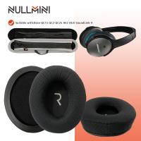 ราคา NullMini เปลี่ยนแผ่นรองหูฟังสําหรับ Bose QC15 QC2 QC25 QC35 QC35II AE2 AE2i SoundLink II หูฟังหูฟัง Earmuff แขน (48410296953)