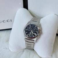 ราคา GUCCI PANTHEON Swiss Quartz Chronograph จับเวลาได้ Unisex [ใส่ได้ทั้งผู้ชายและผู้หญิง] (43661282574)