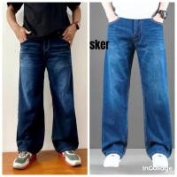 ราคา MENS BAGGY JEANS / MENS GEMBRONG DENIM LONG PANTS / กางเกงยีนส์ผู้ชาย LONG PANTS / กางเกงยีนส์ผู้ชาย (27893913024)