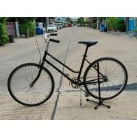 ราคา Tokyo bike รุ่น Bisou ไม่มีเกียร์ วงล้อ 26 นิ้ว เฟรมเหล็ก Cromoly ระบบถอยหลังเบรค ขนาด 45 cm สภาพสวยสีดำ (29855355044)