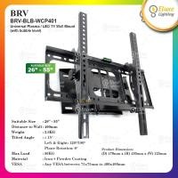 ราคา BRV BLB-WCP401 26"-55" UNIVERSAL PLASMA/LED TV WALL MOUNT BRACKET WITH BUBBLE LEVEL (53303556637)