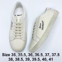 ราคา NewSaint Laurent Court Classic SL/06 Embroidered Sneakers in Fabric and Leather ⭐️รบกวนสอบถามสต็อกสินค้าก่อนนะค้า✨ (3360932974)