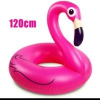 ราคา ห่วงยาง นกฟลามิงโก้ สีชมพู 120 cm ใหญ่มาแล้วจ้า (2169226464)