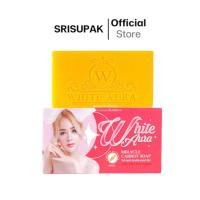 ราคา สบู่ไวท์ออร่า White aura miracle carrot soap สบู่แครอท 160 กรัม (27356882739)